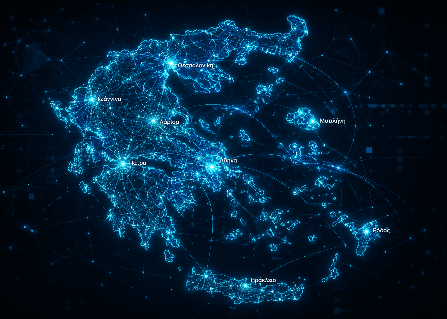 Telecoms Network Coverage Map